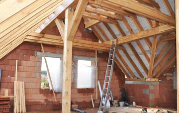 Hayes Knoll attic trusses